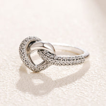 Load image into Gallery viewer, Knotted Heart Ring