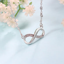 Load image into Gallery viewer, Sparkling Infinity Collier Necklace