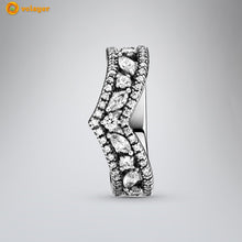 Load image into Gallery viewer, Sparkling Marquise Double Wishbone Ring