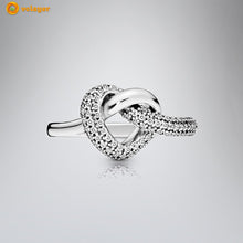 Load image into Gallery viewer, Knotted Heart Ring
