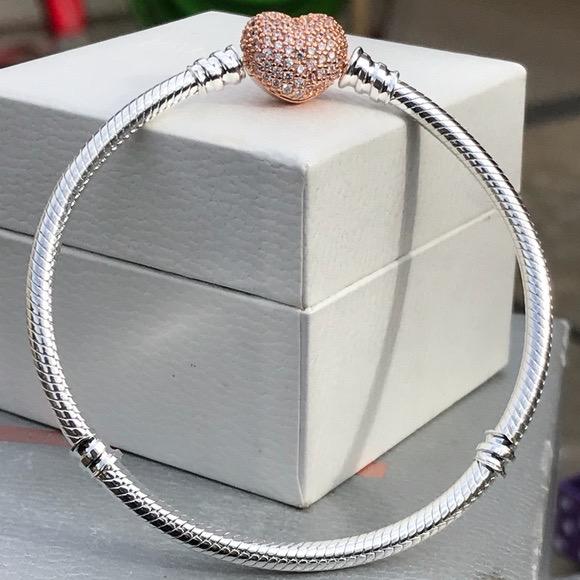 Heart Pave Bracelet